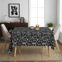 Toalha de Mesa Termica Impermeavel Estampada Boteco Cozinha Copa Sala de Jantar 140x200 Toalha de Mesa Termica Impermeavel Estampada Boteco Cozinha Copa Sala de Jantar 140x200