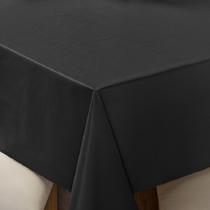Toalha de Mesa Térmica PVC Impermeável 6 Cadeiras 1,40 x 2,00m PVC e Polietileno - Preto Toalha de Mesa Térmica PVC Impermeável 6 Cadeiras 1,40 x 2,00m PVC e Polietileno - Preto