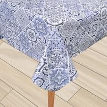 Toalha De Mesa Térmica Pvc Impermeável Portuguesa Az 3,00 X 1,40