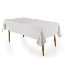 Toalha De Mesa Tília Karsten 140x250 cm Cor:Branco Toalha De Mesa Tília Karsten 140x250 cm Cor:Branco