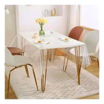 Toalha De Mesa Transparente Plástico Pvc 0.30mm - 2m X 1,40m Toalha De Mesa Transparente Plástico Pvc 0.30mm - 2m X 1,40m