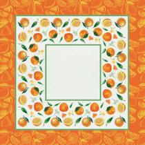 Toalha de Mesa Tutti Frutti Quadrada 4 Lugares Lepper Toalha de Mesa Tutti Frutti Quadrada 4 Lugares Lepper
