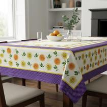 Toalha de Mesa Tutti Frutti Quadrada 4 Lugares Lepper Toalha de Mesa Tutti Frutti Quadrada 4 Lugares Lepper