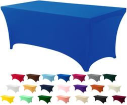 Toalha de mesa Utopia Kitchen 6 pés, elastano, azul royal, 200 GSM Toalha de mesa Utopia Kitchen 6 pés, elastano, azul royal, 200 GSM