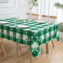 Toalha de mesa VEDACHIC St Patricks Day Shamrock 152x213cm Poliéster Toalha de mesa VEDACHIC St Patricks Day Shamrock 152x213cm Poliéster
