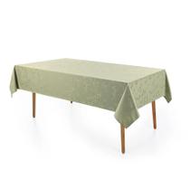 Toalha de Mesa Veríssimo Easy Wash Retangular 6 Lugares - Alecrim - Karsten