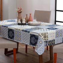 Toalha De Mesa Verona Estampado 2,20 X 1,40 6 Lugares Premium