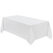 Toalha de mesa VidaFete Poliéster 230x335cm Retangular Branca Toalha de mesa VidaFete Poliéster 230x335cm Retangular Branca
