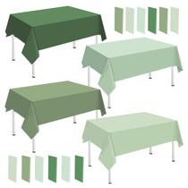 Toalha de mesa Whaline Sage Green Plastic 54x108cm 16 unidades Toalha de mesa Whaline Sage Green Plastic 54x108cm 16 unidades
