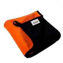 Toalha de microfibra 2 lados remove ceras e finaliza polimento 600gsm evox automotive