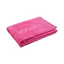 Toalha de Microfibra 40x60cm 400gsm na cor Rosa VONDER PLUS - 6364406002