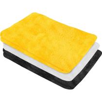 Toalha de Microfibra, 60 cm x 40 cm, 500 G/m² (gsm), Extramacia, Jogo com 3 Peças, Vonder