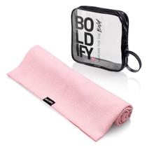 Toalha de microfibra Boldify Quick Dry para mulheres rosa