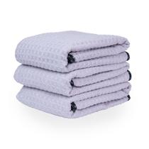 Toalha de microfibra Chemical Guys Waffle Weave Lavender, pacote com 3 Toalha de microfibra Chemical Guys Waffle Weave Lavender, pacote com 3