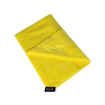Toalha de Microfibra Coral Fleece Amarela Laser 450gsm 40x60cm - KERS