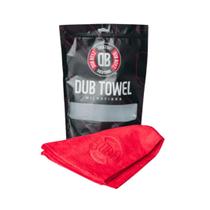 Toalha de microfibra - db towel - 400 gsm 40x60cm vermelha