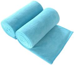 Toalha de microfibra JML Oversize 102x203 cm, pacote com 2