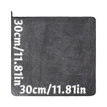 Toalha De Microfibra Para Carro Cinza Escuro, Grande, Super Absorvente, Alta Eficiência Para Lavagem Toalha De Microfibra Para Carro Cinza Escuro, Grande, Super Absorvente, Alta Eficiência Para Lavagem