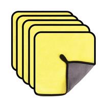 Toalha De Microfibra Para Lavagem De Carros 30x30cm 30x60cm 3/5/10PCS Pano De Secagem Para Limpeza