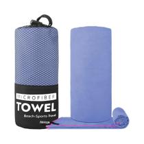 Toalha de Microfibra para Viagem - Secagem Rápida, Super Absorvente e Compacta