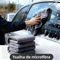 Toalha De Microfibra Super Absorvente E Sem Marcas Para Lavagem De Carros Com Design De Borda