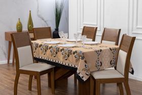 Toalha De Natal Mesa Retangular Linhão 2,20m X 1,50m 6 Lugares Toalha De Natal Mesa Retangular Linhão 2,20m X 1,50m 6 Lugares