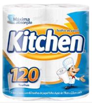 Toalha de Papel Branca - Kitchen 20 Unidades