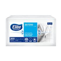 TOALHA DE PAPEL INTERF PLUS FOLHA DUPLA 200 FOLHAS - 21x21 cm