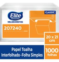 Toalha De Papel Interfolhado - 1000 Folhas