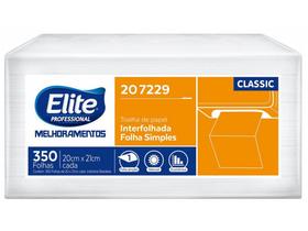 Toalha de papel interfolhado f.simples elite classic c/ 350 folhas