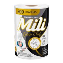 Toalha De Papel Mili Gran Chef Multiuso Big Pack 200 Toalhas Toalha De Papel Mili Gran Chef Multiuso Big Pack 200 Toalhas