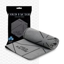 Toalha de pescoço refrescante COLD FACTOR Chill Pad dura 5 horas, cinza