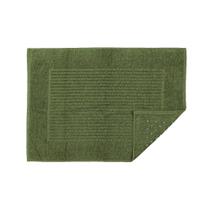 Toalha de Piso Basic 50x70cm Antiderrapante Verde Musgo Atlântica