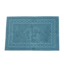 Toalha de Piso Luxo 100% Algodão Verde Bene Casa 45x68cm