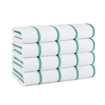 Toalha de praia Arkwright Las Rayas listrada 100% algodão 480GSM