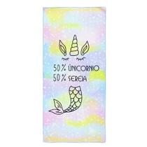 Toalha De Praia Aveludada Realce Premium Mística 140x70cm Toalha De Praia Aveludada Realce Premium Mística 140x70cm