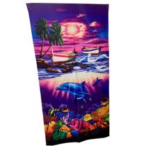 Toalha de Praia/Banho 70x140cm - Diversas Estampas