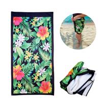 Toalha de Praia Banho Canga Macia Secagem Rápida 140x70cm Toalha de Praia Banho Canga Macia Secagem Rápida 140x70cm