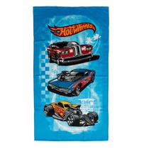 Toalha de Praia Banho Hot Wheels Aveludada Algodão Dohler - Döhler