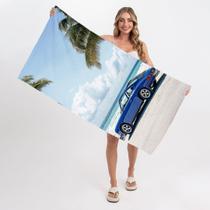 Toalha de Praia - Carro no Paraíso Toalha de Praia - Carro no Paraíso