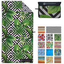 Toalha de praia de microfibra ECCOSOPHY Madagascar Sand Free Large Toalha de praia de microfibra ECCOSOPHY Madagascar Sand Free Large