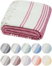 Toalha de praia DEMMEX de algodão turco certificado Oeko-tex 180x90cm