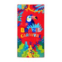 Toalha de Praia e Banho Piscina Aveludada Seca Rápido 70x140cm Toalha de Praia e Banho Piscina Aveludada Seca Rápido 70x140cm