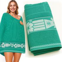 Toalha de Praia e Piscina Grande 160x80cm Algodão Macio Alta Absorção e Secagem Rápida