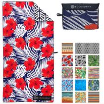 Toalha de praia ECCOSOPHY Fiji Microfiber Sand Free Quick Dry