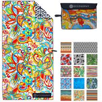 Toalha de praia ECCOSOPHY Ibiza Quick Dry Lightweight Microfiber