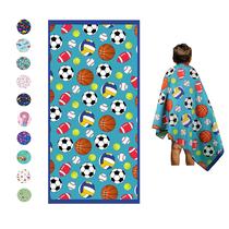 Toalha de praia em microfibra DASHN PRODUCTS 76x152 cm Kids Sports