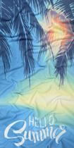 Toalha de Praia Estampada Aveludada 70X140cm Poliéster 09 Toalha de Praia Estampada Aveludada 70X140cm Poliéster 09