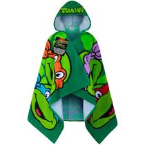 Toalha de praia Get Trend Teenage Mutant Ninja Turtles Kids com capuz