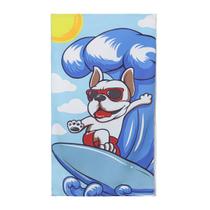 Toalha de praia infantil - dog surf